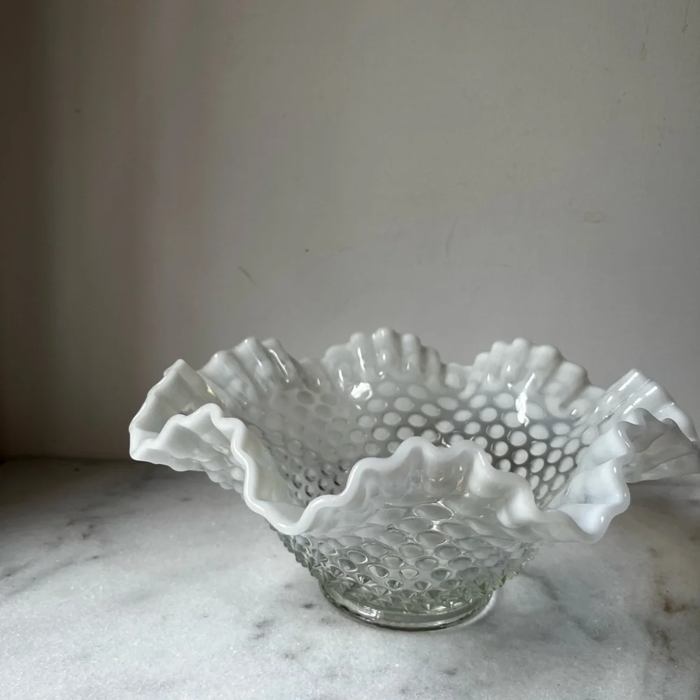 Fenton Hobnail French Opalescent 10